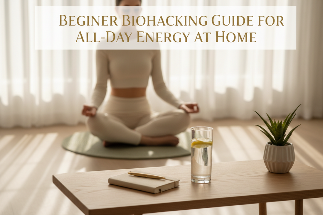 Beginner Biohacking Guide for All-Day Energy at Home