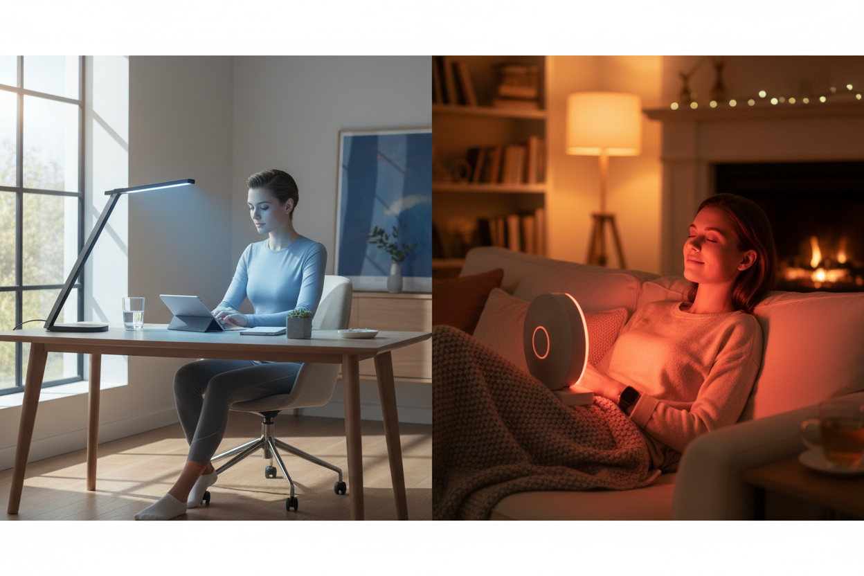 Best At-Home Light Therapy Routine for Energy and Focus