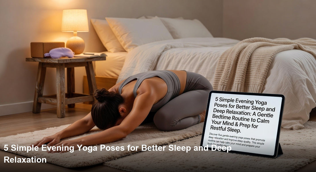 5 Simple Evening Yoga Poses for Better Sleep and Deep Relaxation