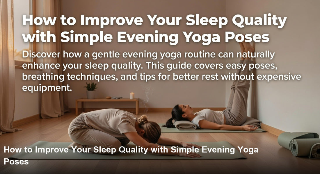 How to Improve Your Sleep Quality with Simple Evening Yoga Poses