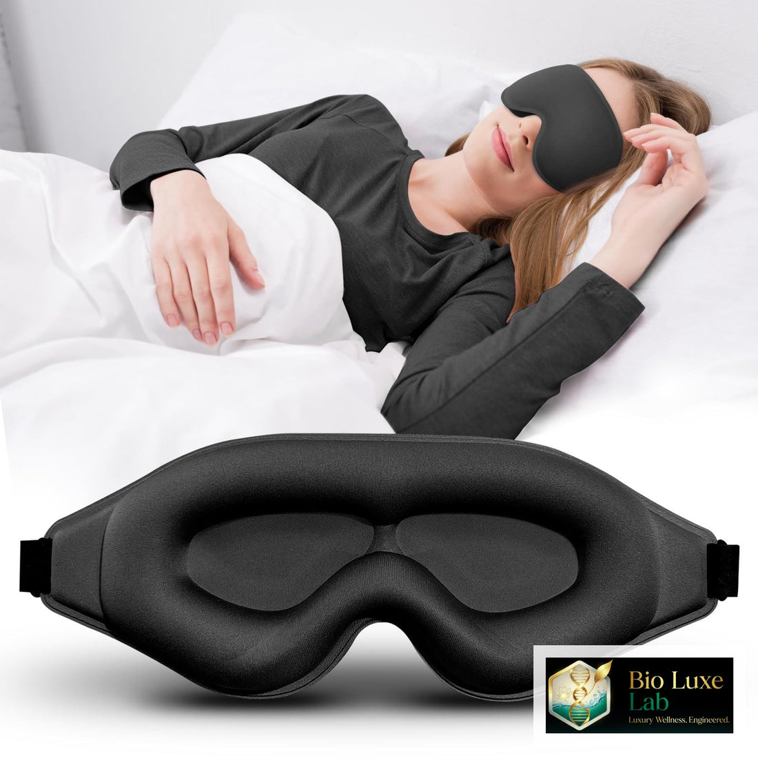 3D Eye Mask: Your Natural Path to Deeper Sleep Anywhere