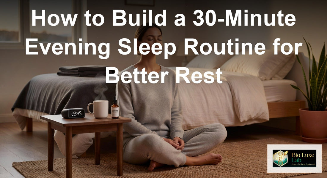 How to Build a 30-Minute Evening Sleep Routine for Better Rest