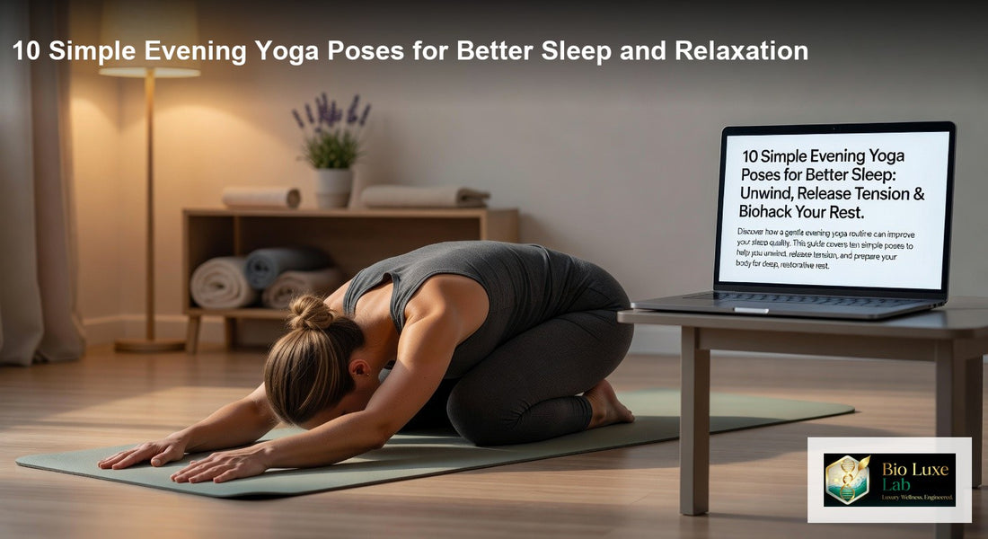 10 Simple Evening Yoga Poses for Better Sleep and Relaxation