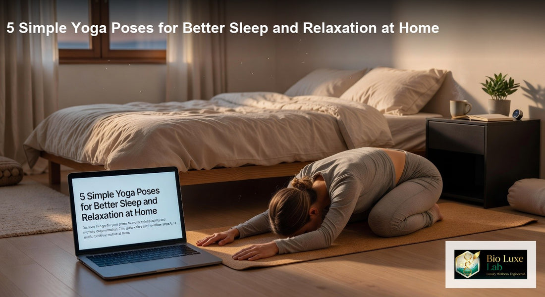5 Simple Yoga Poses for Better Sleep and Relaxation at Home