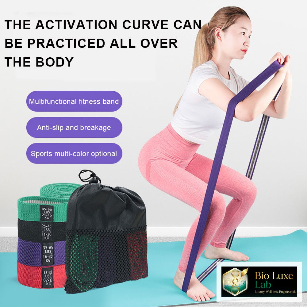 Build Strength Anywhere with Long Resistance Bands