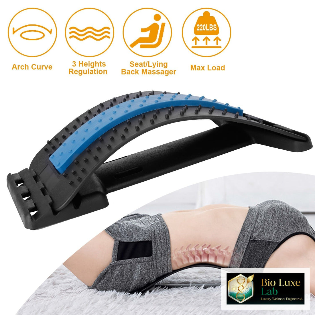 5 Minutes to a Happier Spine: Easy Daily Decompression