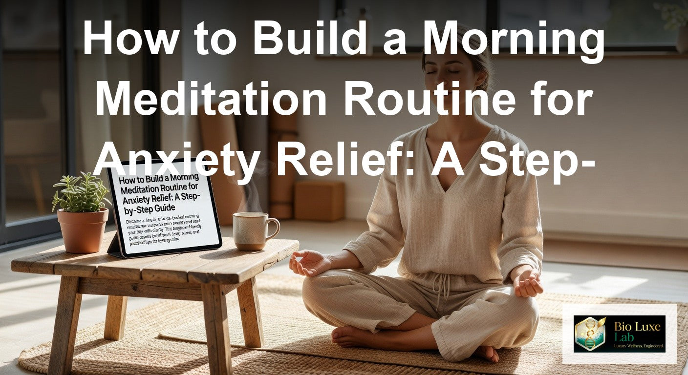 How to Build a Morning Meditation Routine for Anxiety Relief: A Step-by-Step Guide