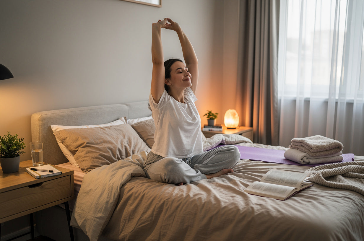 Daily Wellbeing Routine for Stress and Sleep Issues