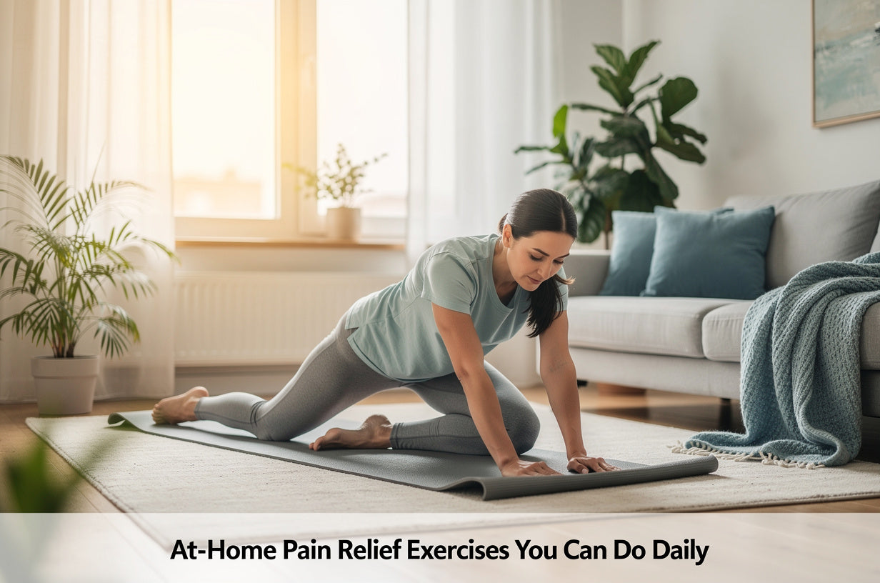 At-Home Pain Relief Exercises You Can Do Daily
