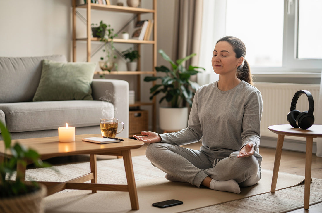 How to Create a Stress Relief Routine at Home for Beginners