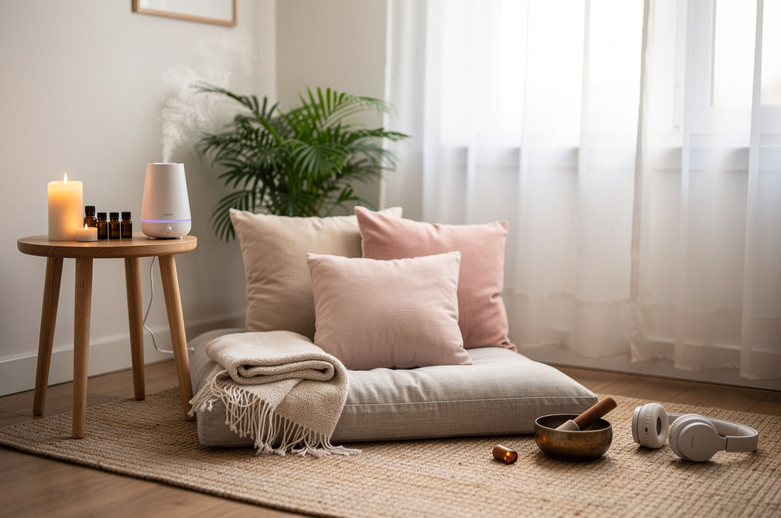 How to Build a Beginner Stress Relief Corner at Home
