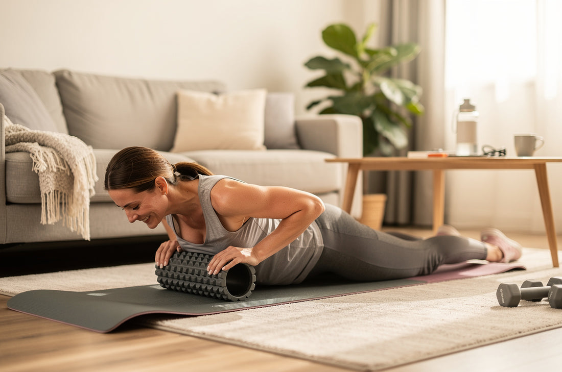 At-Home Pain Management with Foam Roller Routines for Beginners