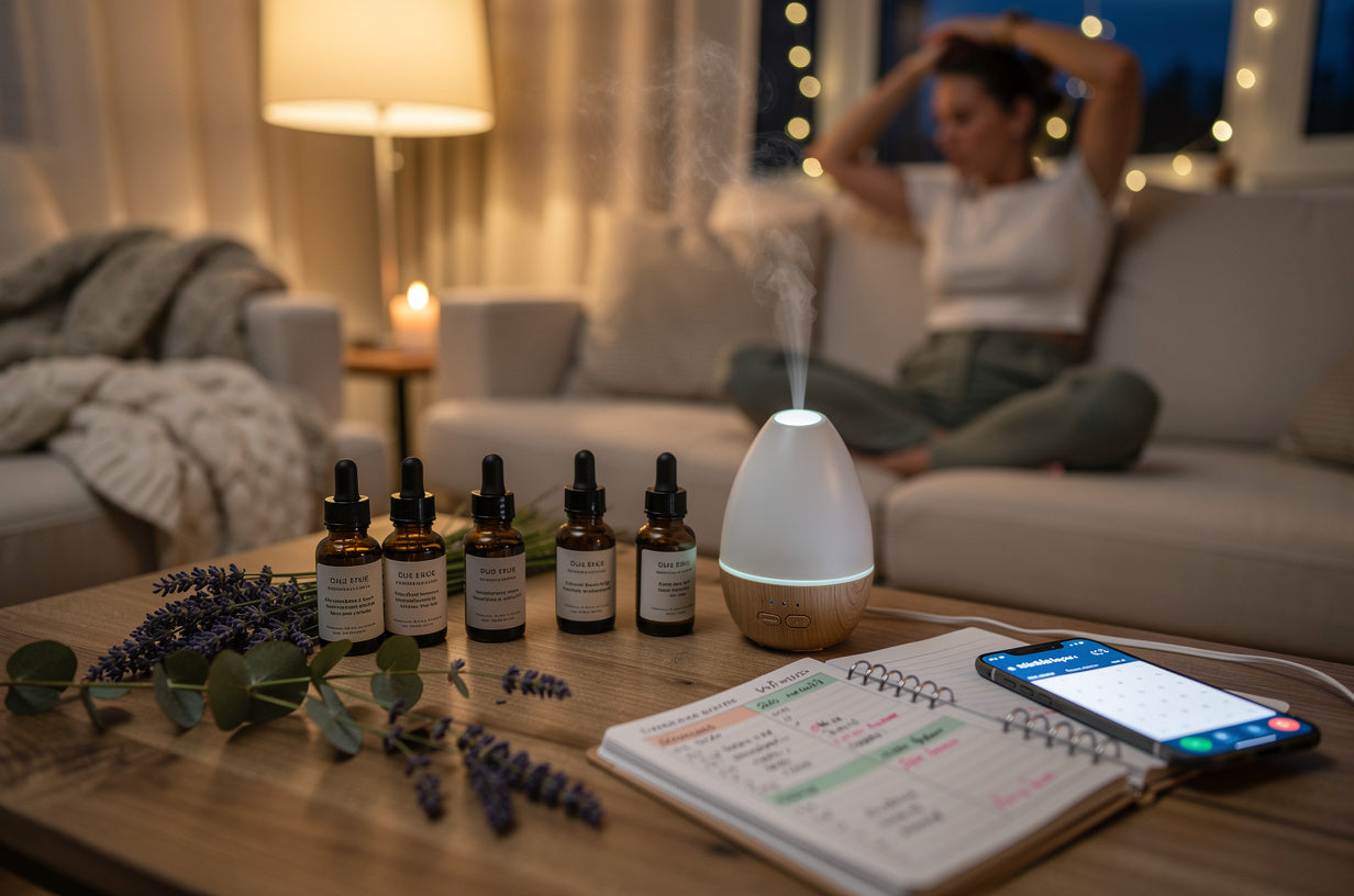 Stress Relief Aromatherapy Blends for Evening Relaxation at Home