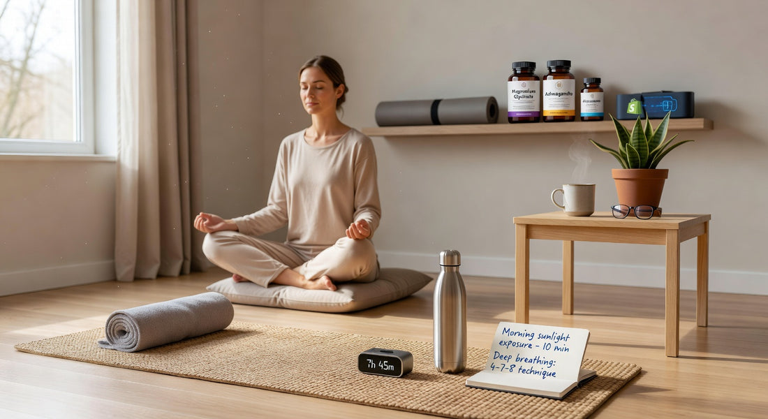 Daily Wellbeing Routine Using Beginner Biohacking Methods