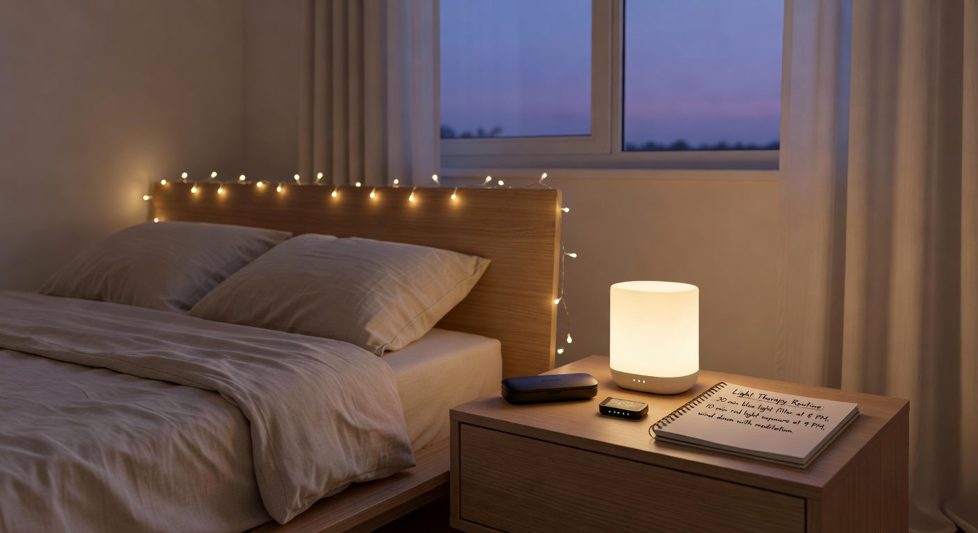 Light Therapy Routine for Better Sleep at Home