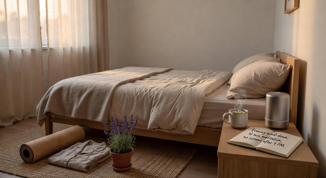 How to Create a Natural Sleep Optimization Routine at Home