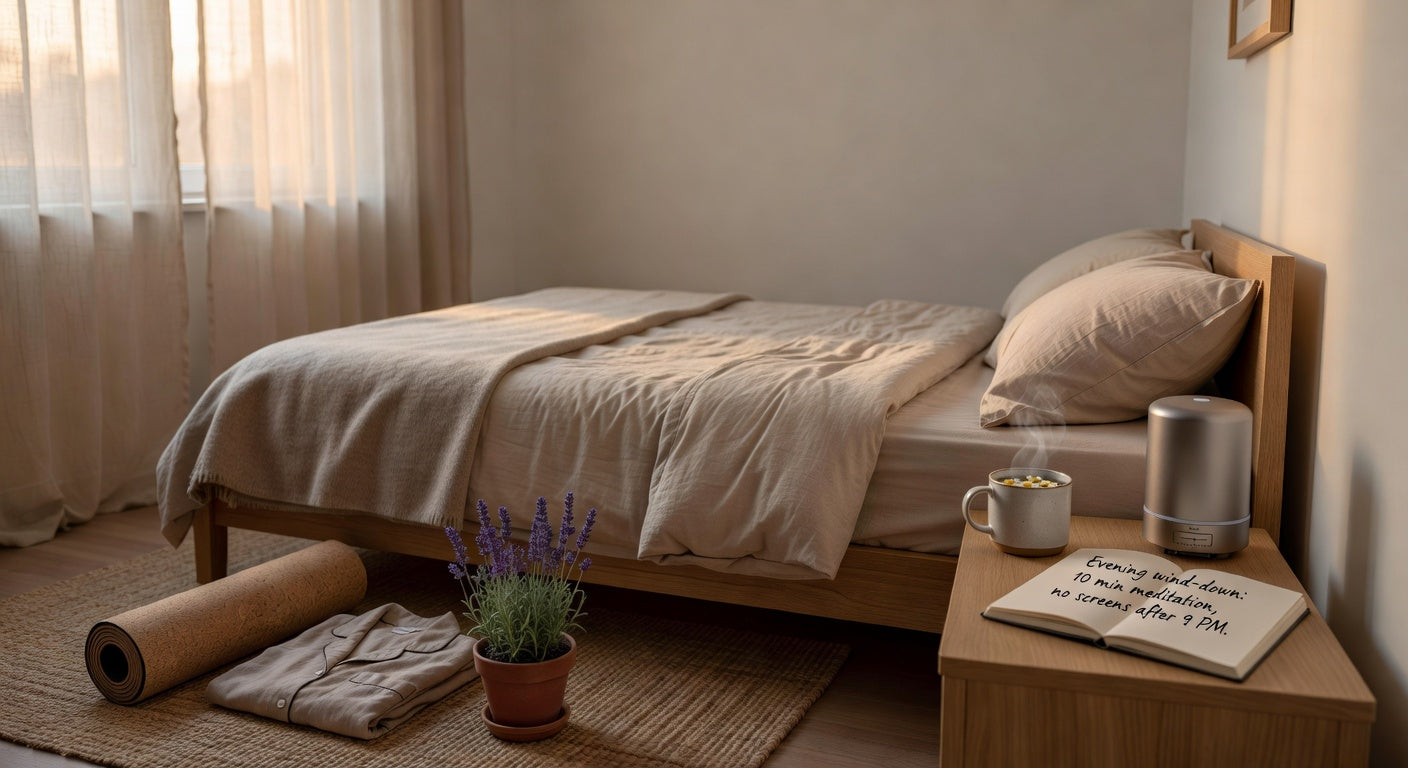 How to Create a Natural Sleep Optimization Routine at Home