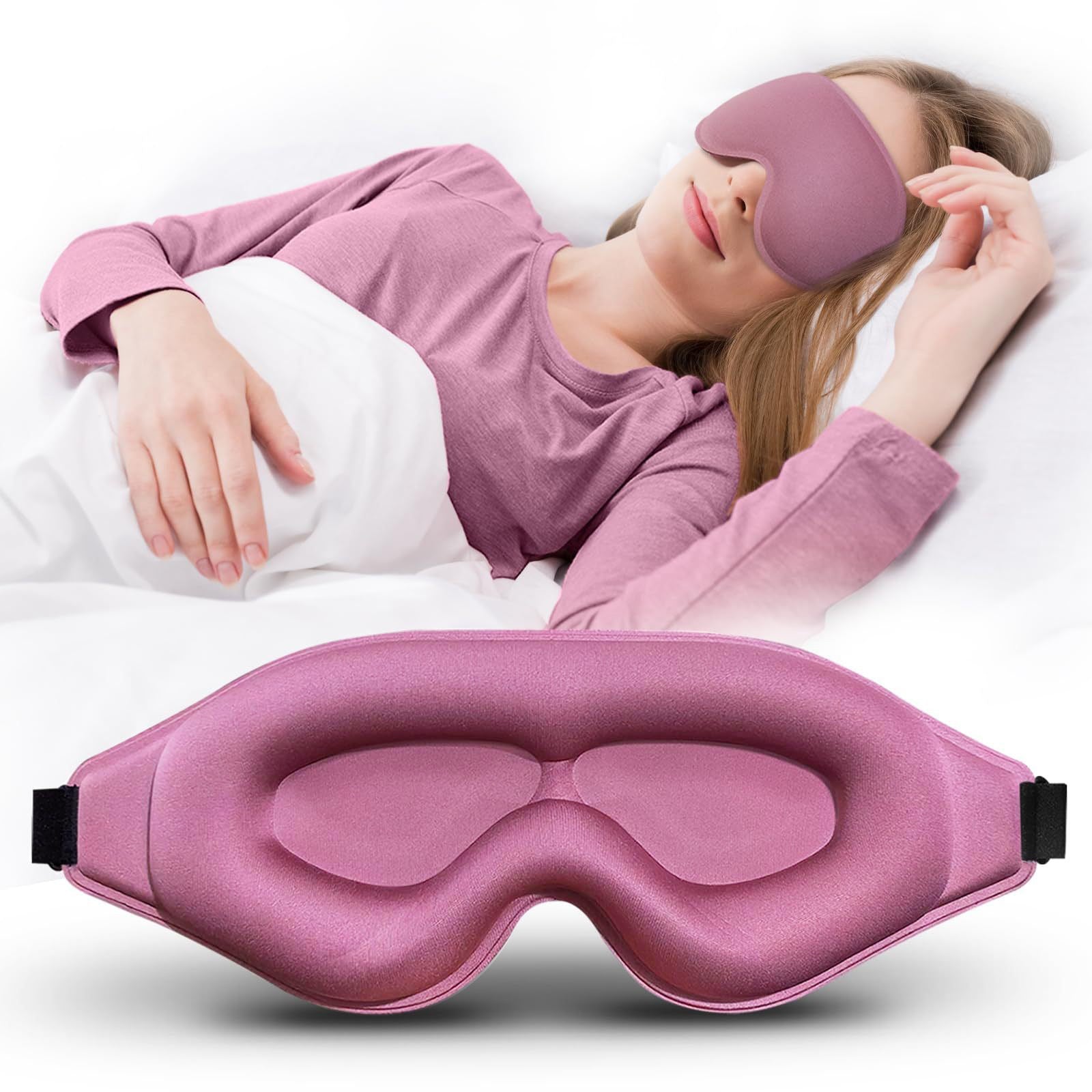 Sleep Deeper Anywhere with This Soft No-Pressure Eye Mask