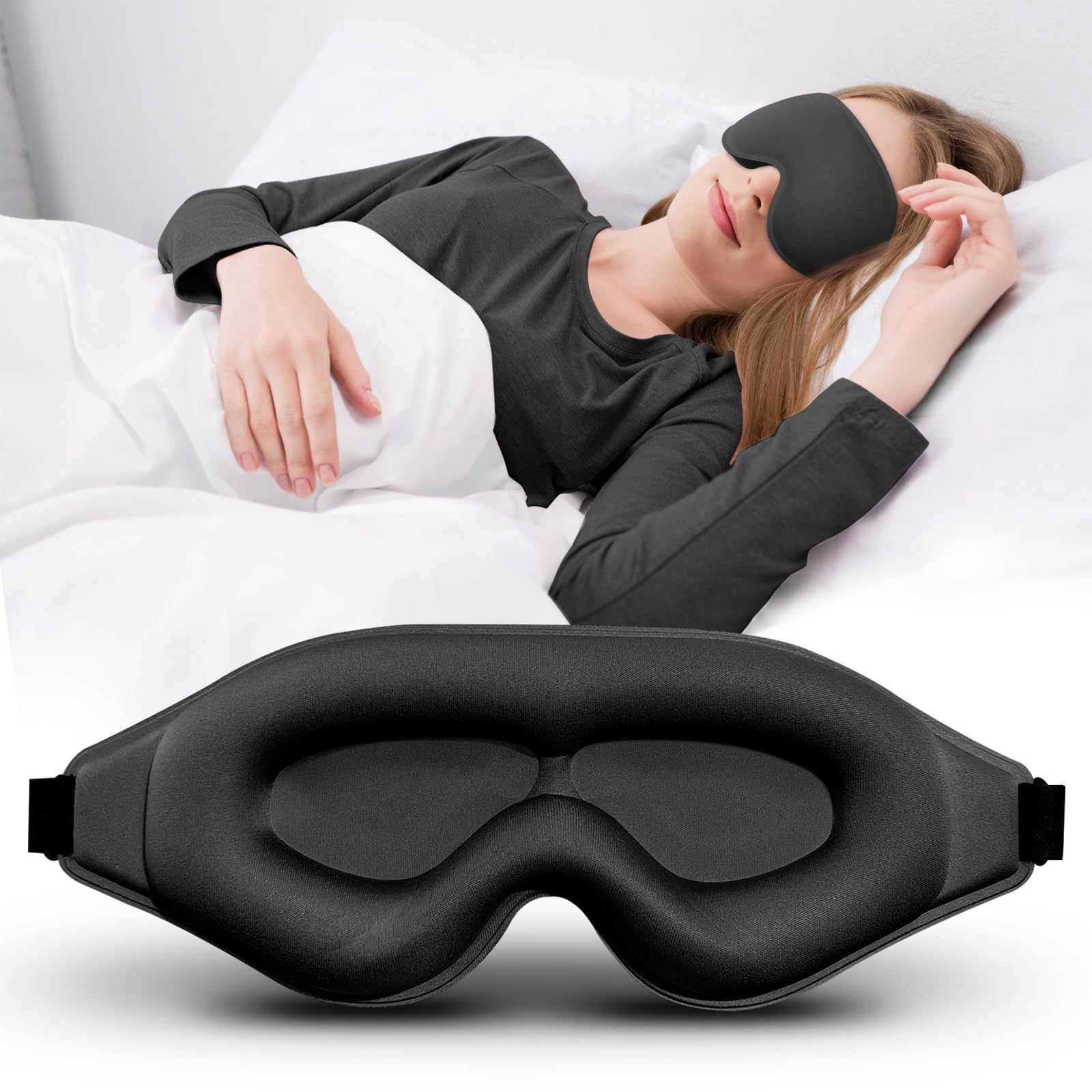 Sleep Deeper Anywhere with This Soft No-Pressure Eye Mask