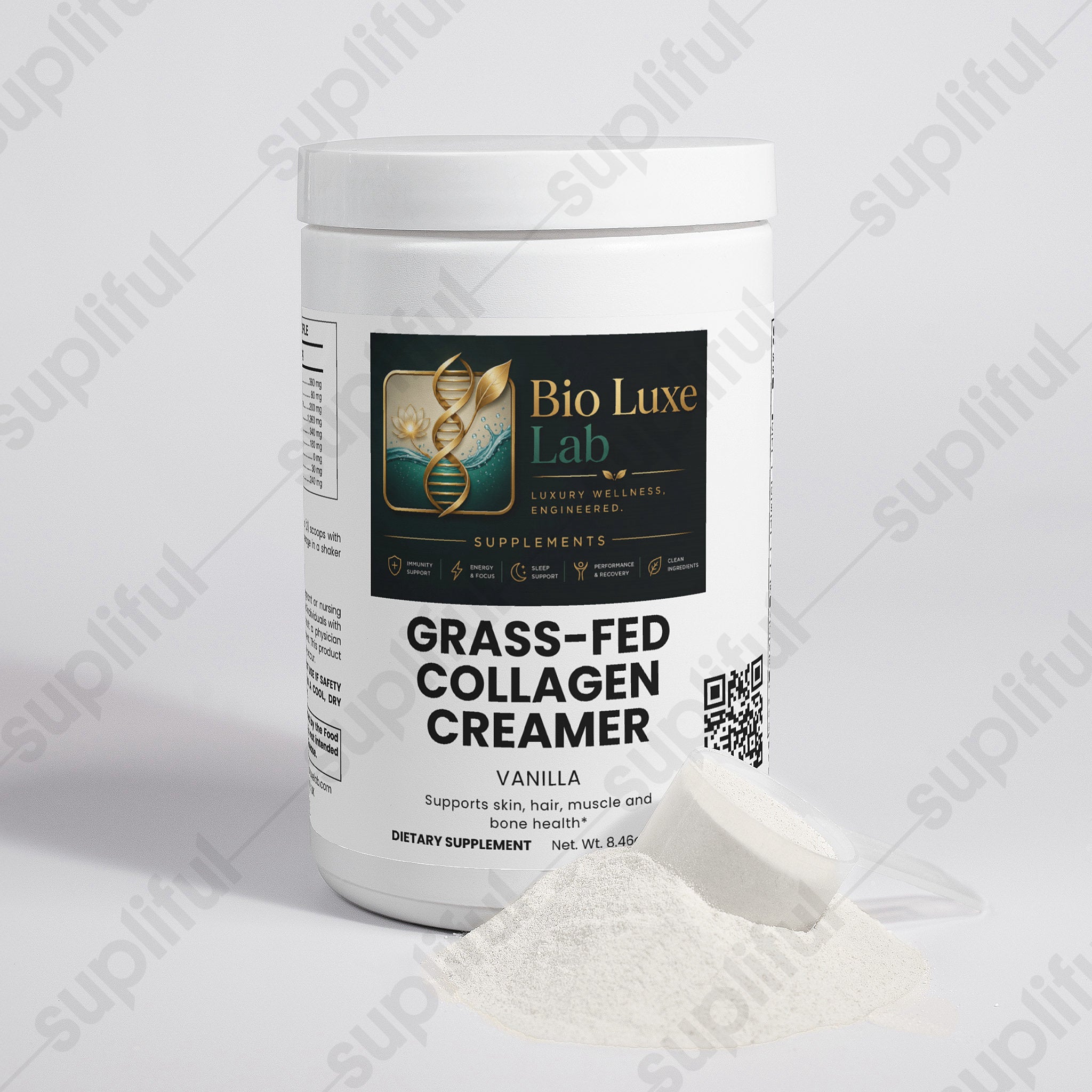 Grass-Fed Collagen Creamer (Vanilla)