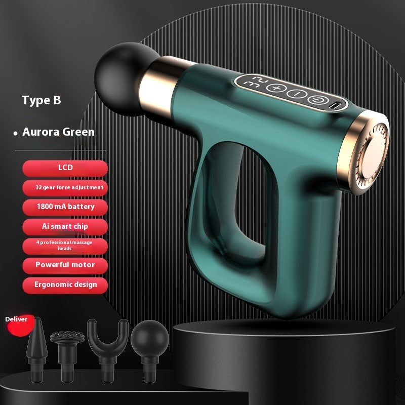 Relieve Deep Muscle Tension Fast with This Heated Mini Massage Gun