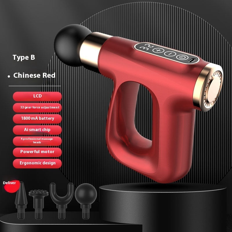Relieve Deep Muscle Tension Fast with This Heated Mini Massage Gun