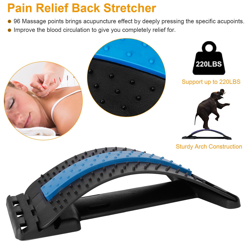 Relieve Back Pain Naturally with This Easy Spine Stretcher