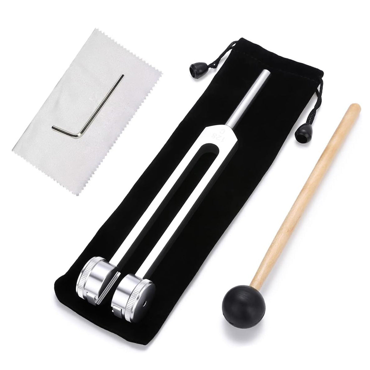 Relax Deeper Naturally with This 128Hz Healing Tuning Fork Set
