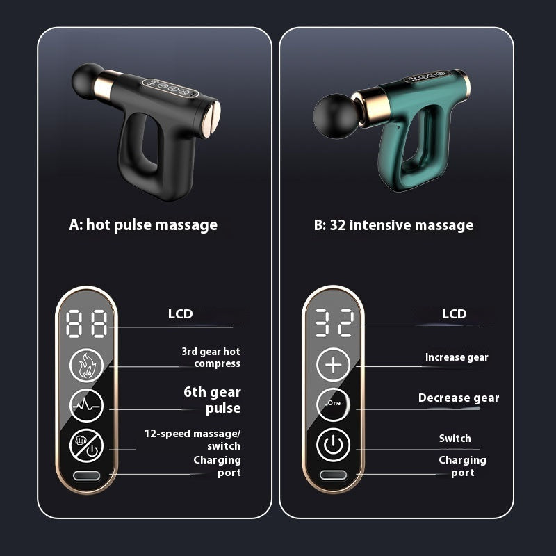 Relieve Deep Muscle Tension Fast with This Heated Mini Massage Gun