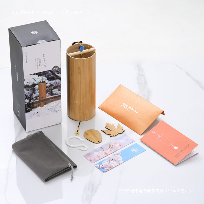 Create Calm Outdoor Moments with This Soothing Bamboo Wind Chime