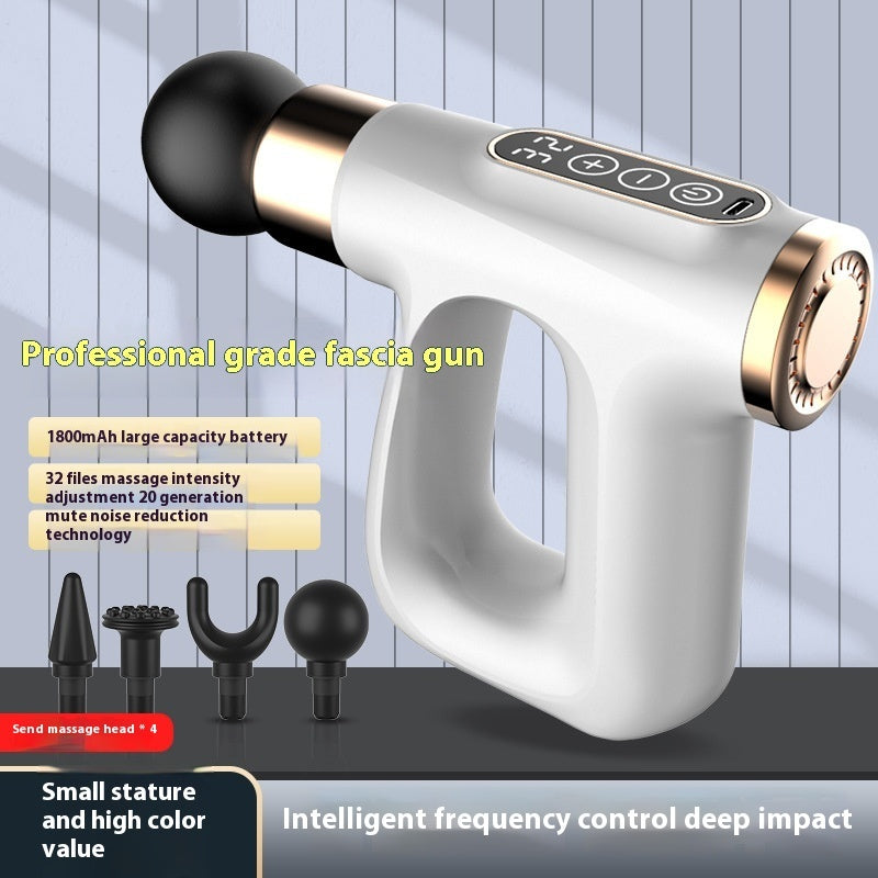 Relieve Deep Muscle Tension Fast with This Heated Mini Massage Gun