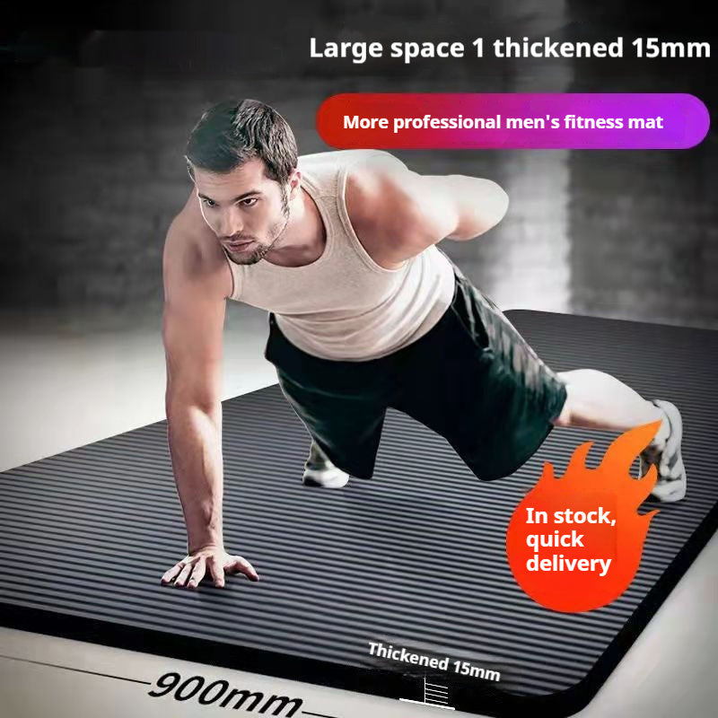 Move Confidently Every Session with This Comfortable Fitness Yoga Mat
