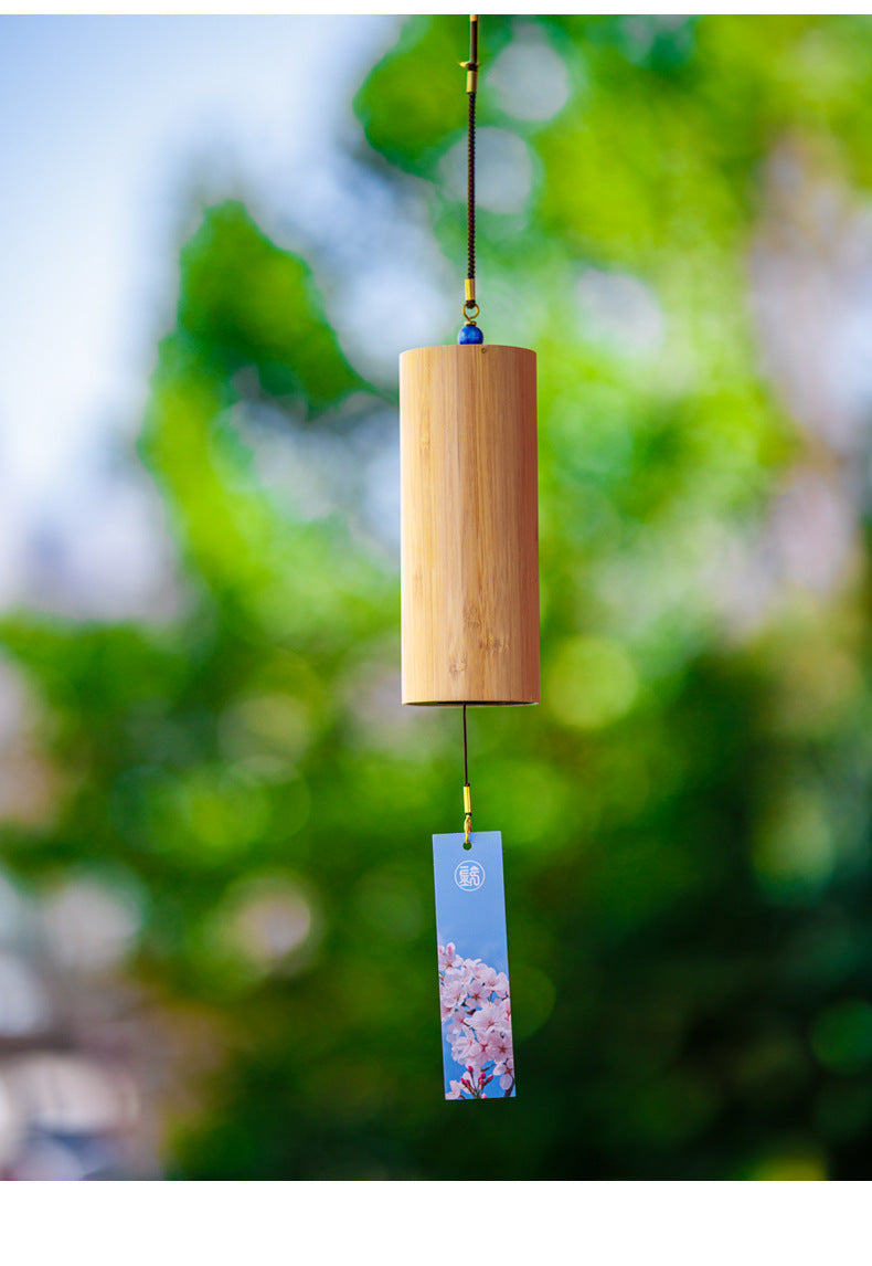 Create Calm Outdoor Moments with This Soothing Bamboo Wind Chime