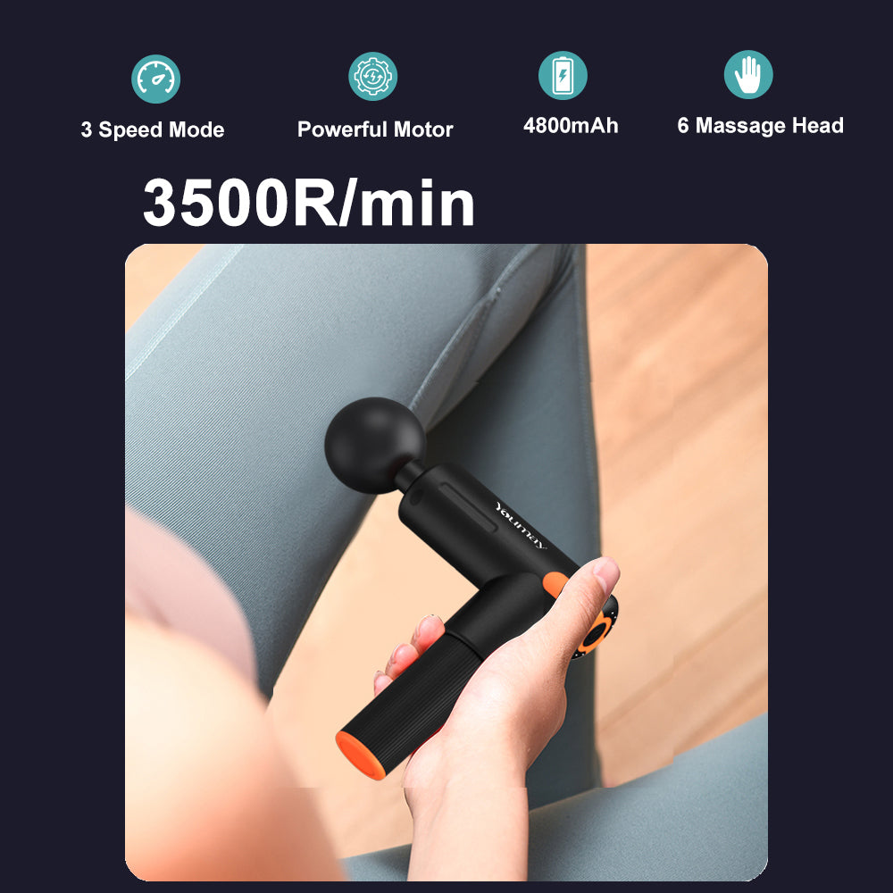 Relax Sore Muscles Anytime with This Powerful Mini Massage Gun