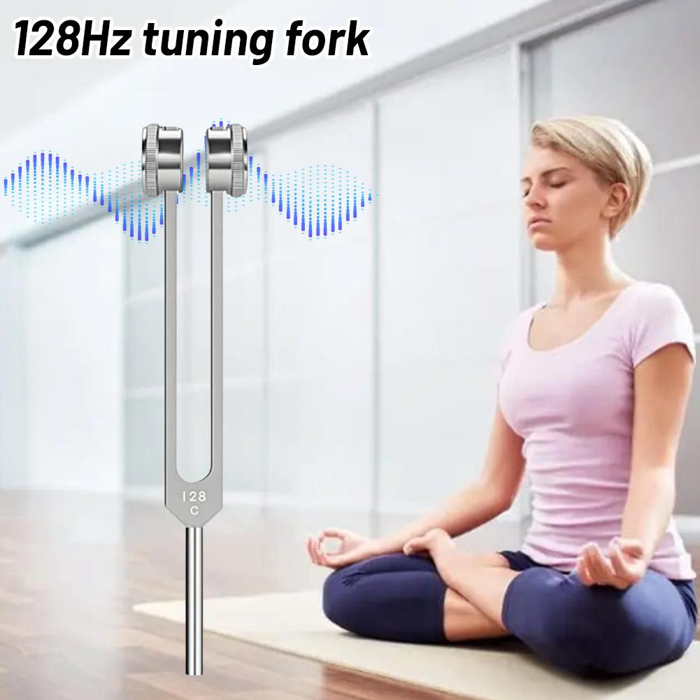 Relax Deeper Naturally with This 128Hz Healing Tuning Fork Set