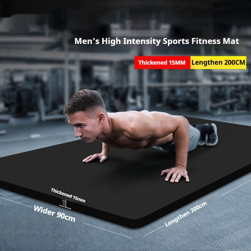 Move Confidently Every Session with This Comfortable Fitness Yoga Mat