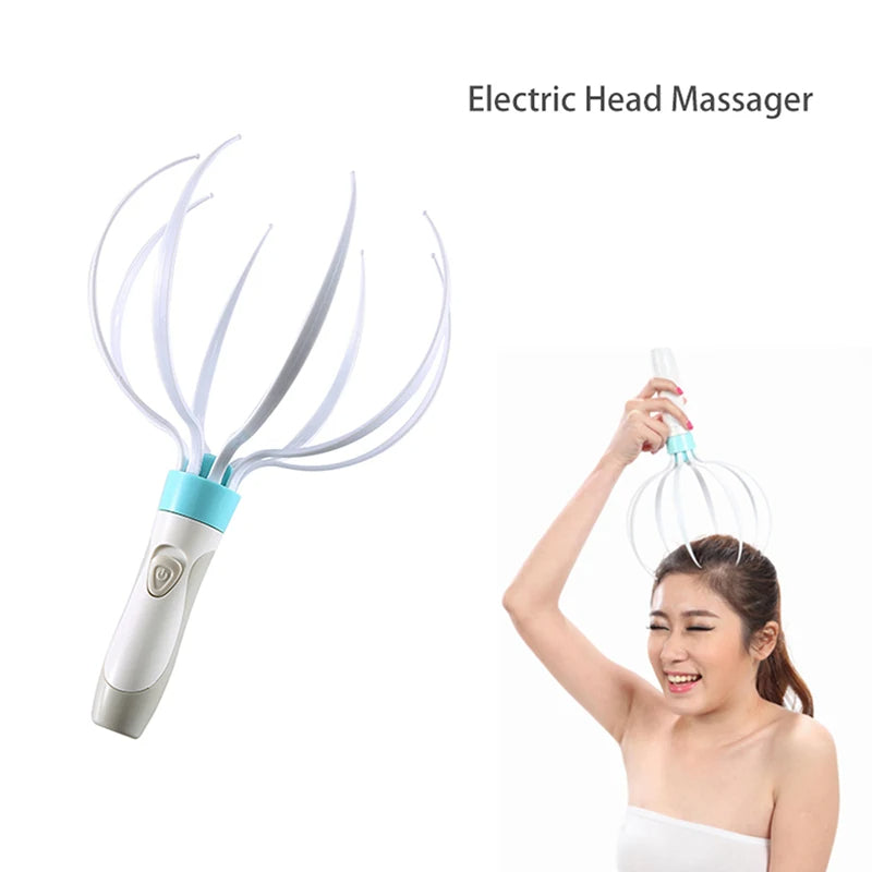 Relax Your Mind Instantly with This Soothing Electric Head Massager