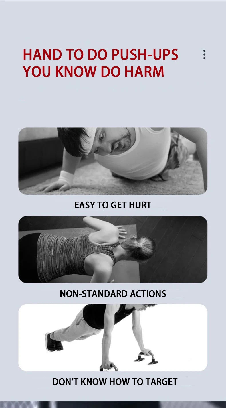 Precision Push-Up Board System – Multi-Angle Strength Training