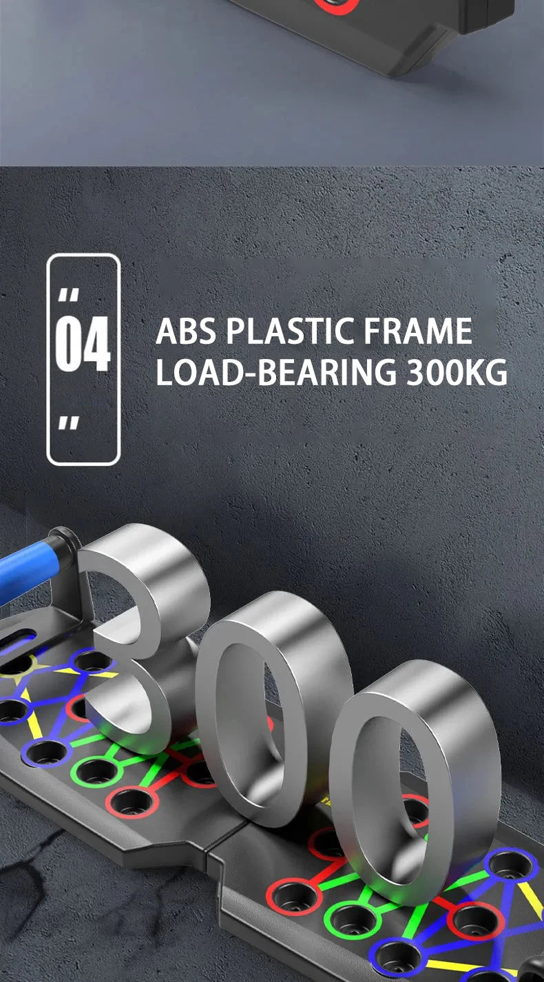 Precision Push-Up Board System – Multi-Angle Strength Training