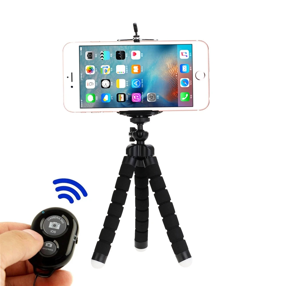 Flexible Phone Tripod with Universal Mount