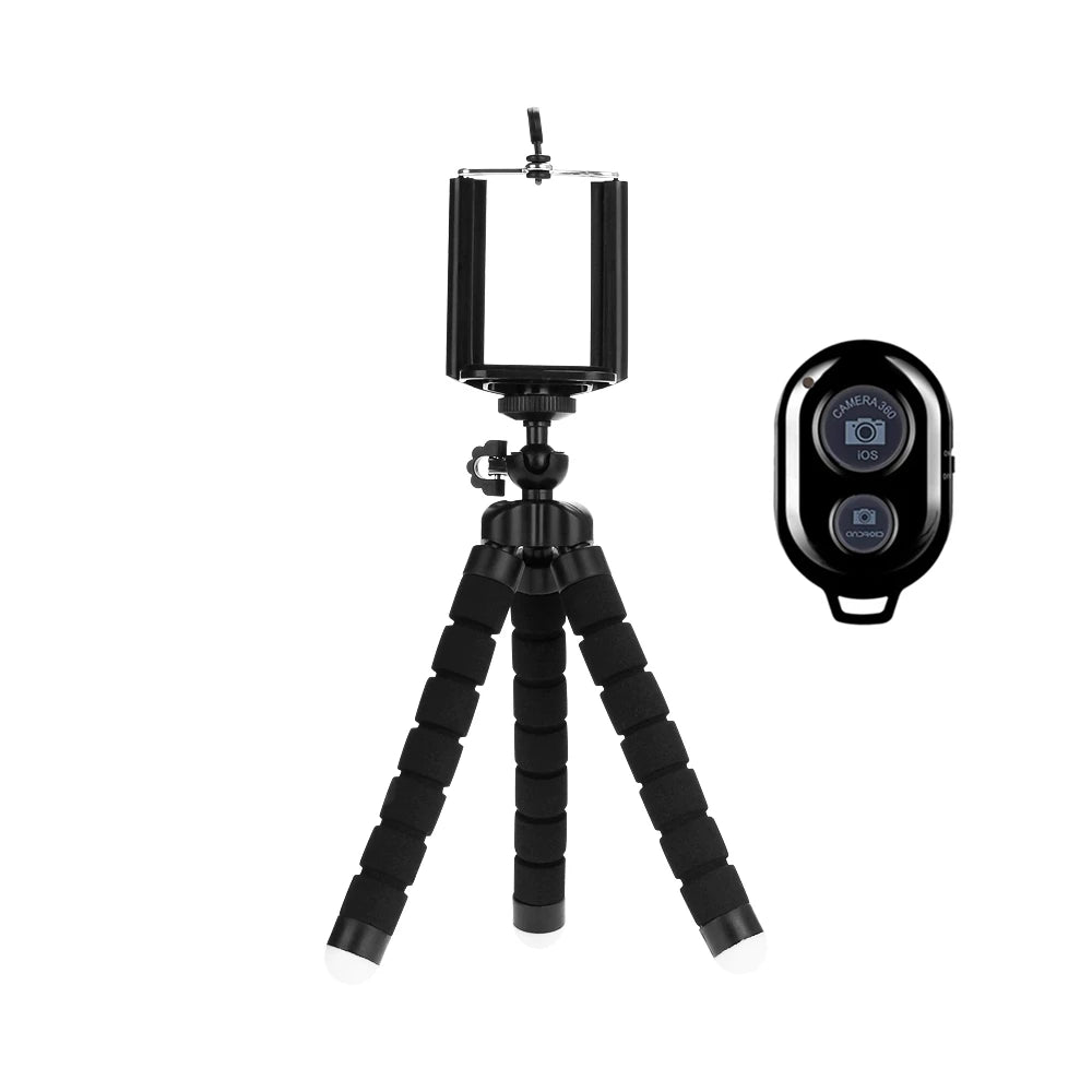 Flexible Phone Tripod with Universal Mount
