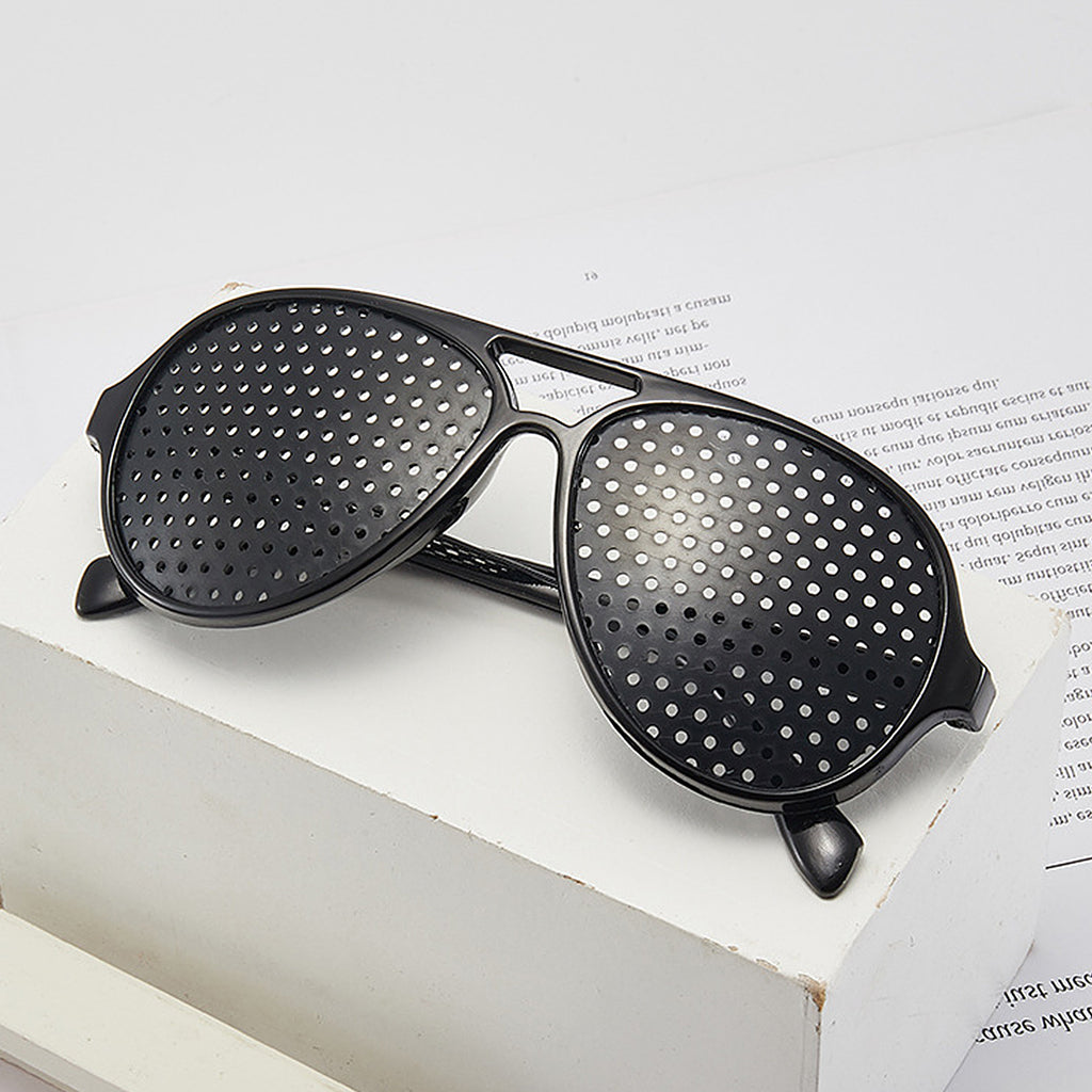 Full-Rim Pin-Hole Rest Glasses