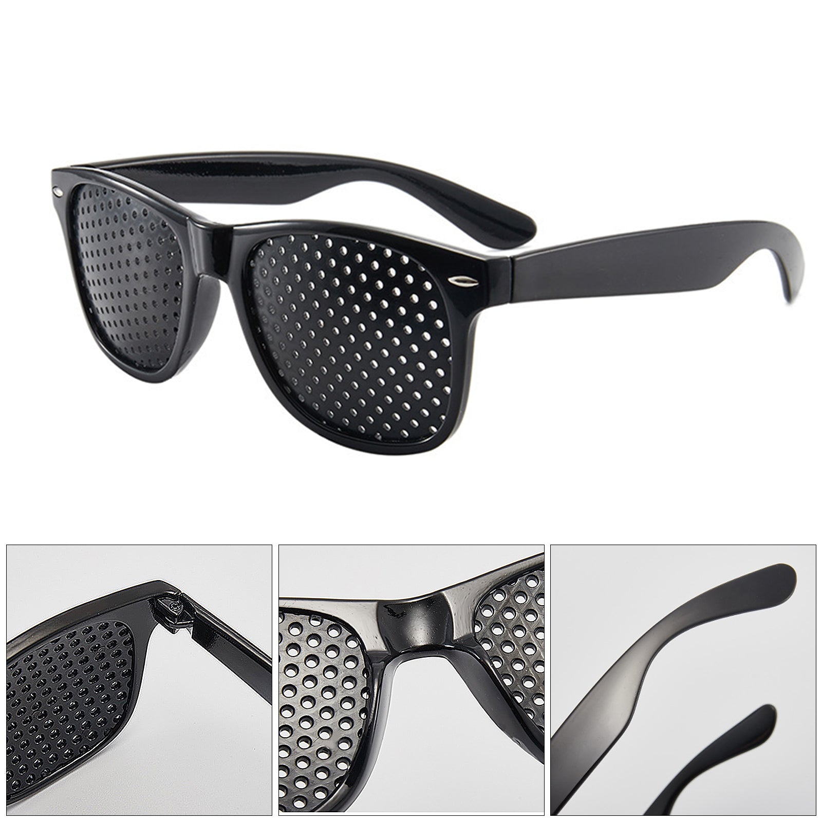 Full-Rim Pin-Hole Rest Glasses