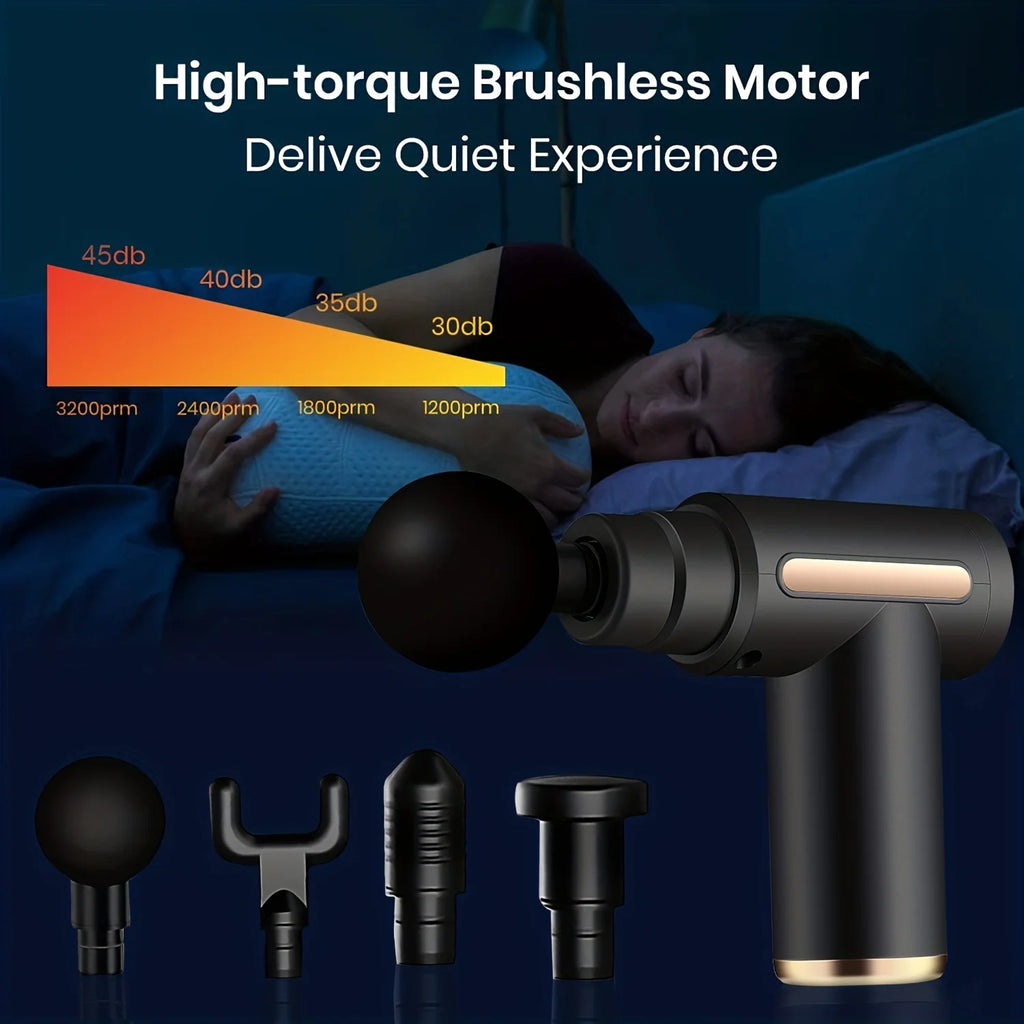 Deep Tissue Massage Gun – 30 Speed Levels for Complete Muscle Recovery
