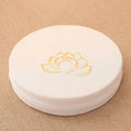 Round Linen Meditation Cushion