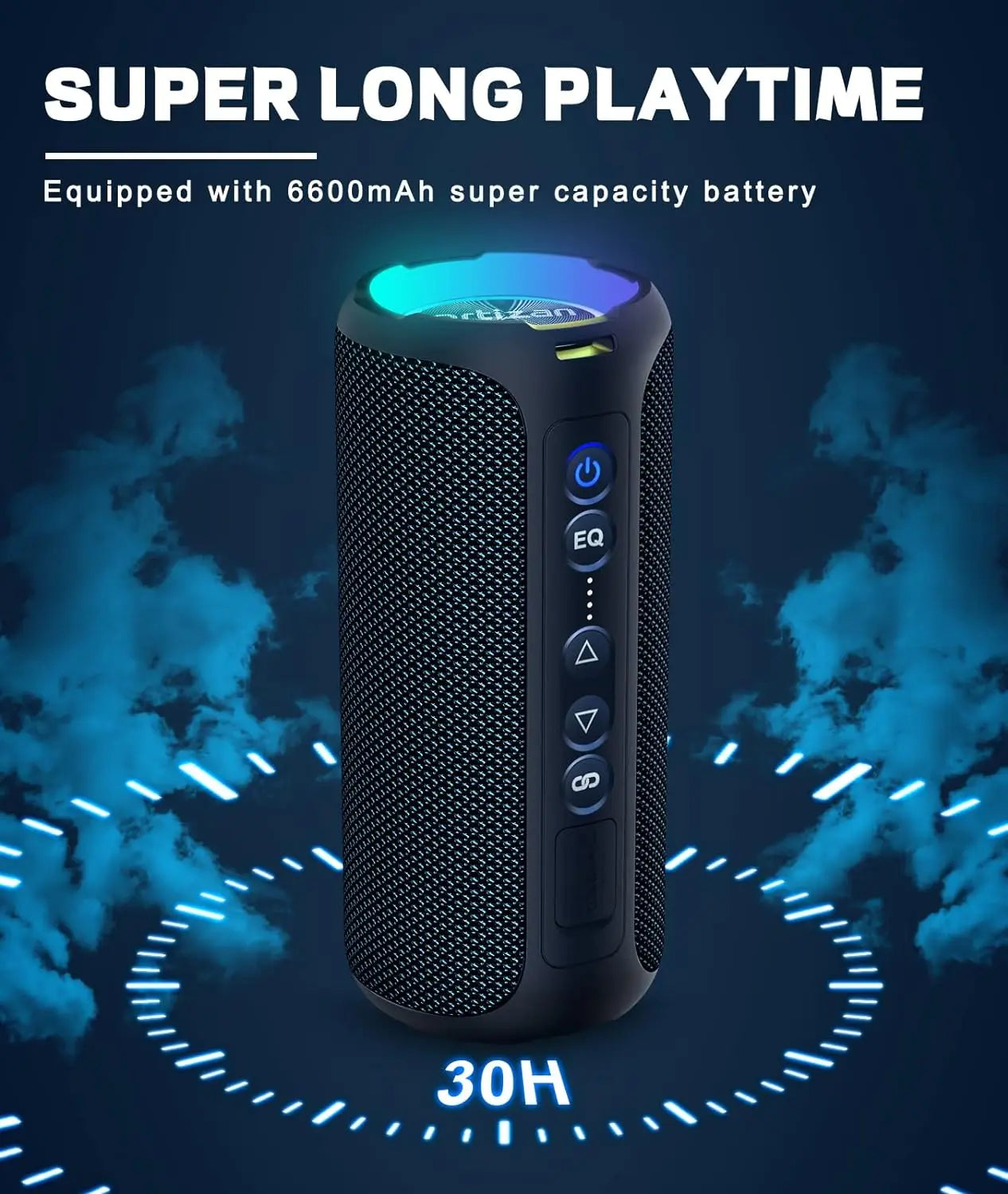 X8 Pro: Premium Portable Bluetooth Speaker 40W