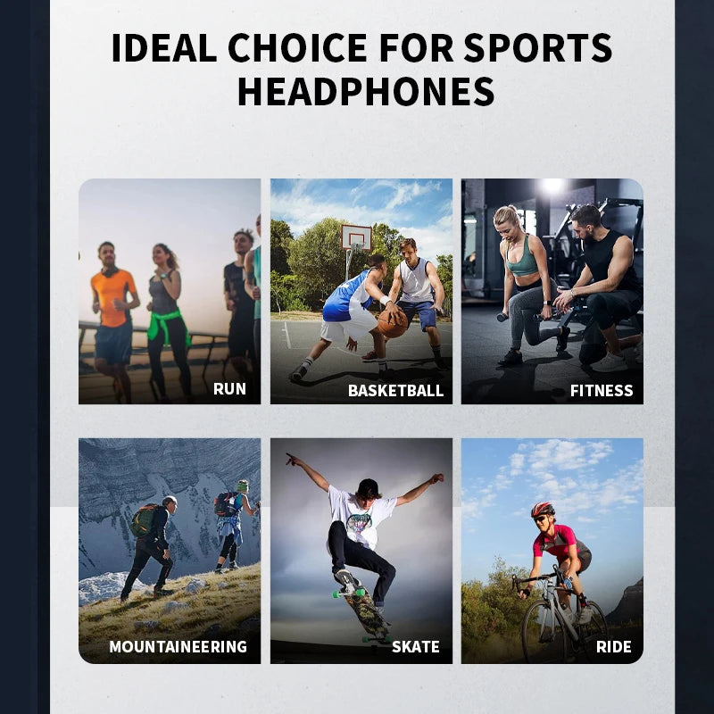 Open-Ear Bone Conduction Sports Headphones