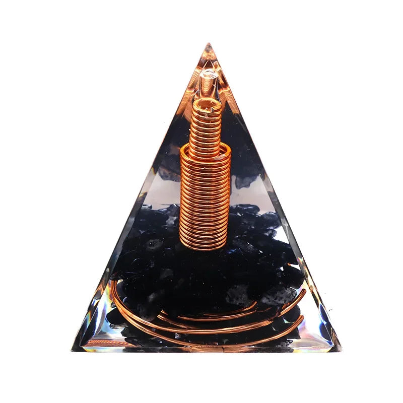 Crystal Pyramid for Meditation & Mindful Décor