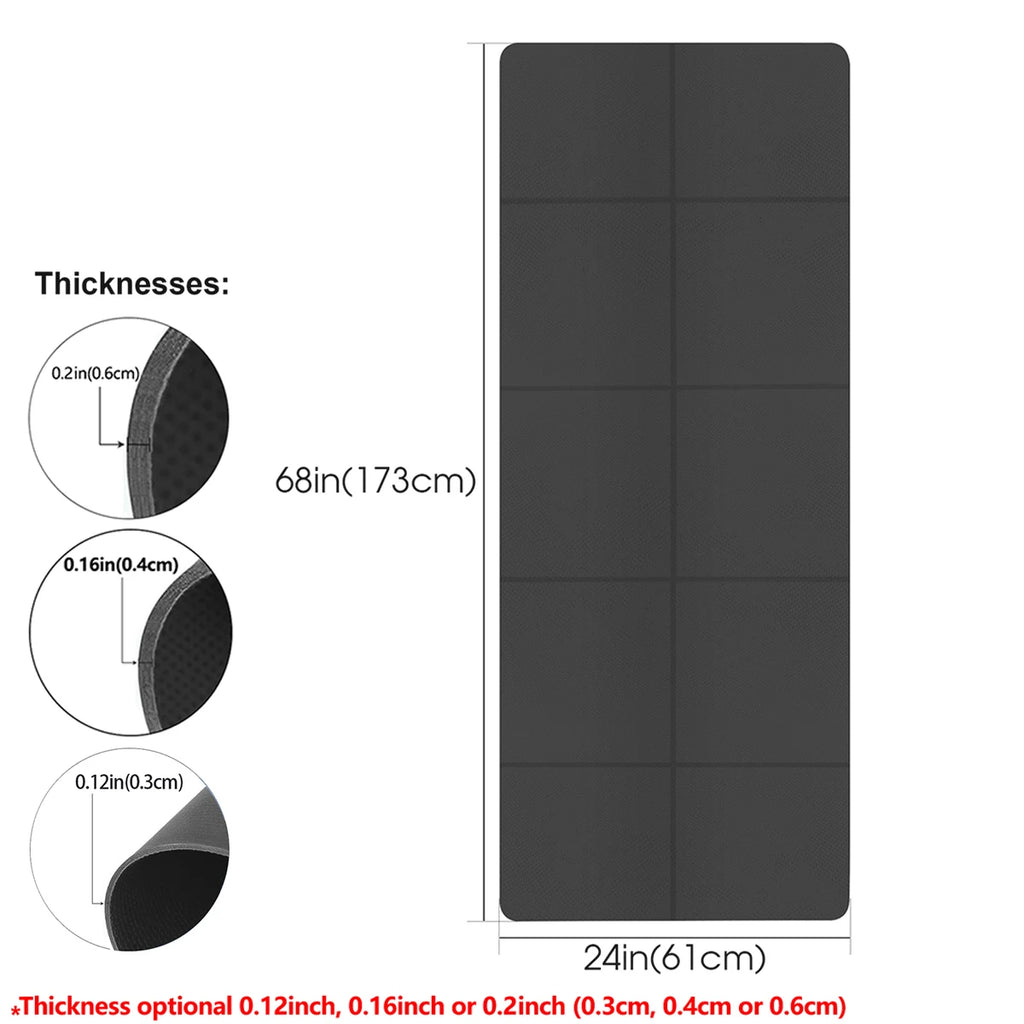 Foldable EVA Travel Yoga Mat