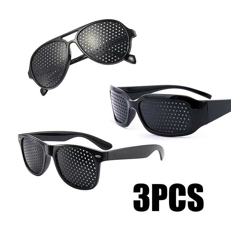 Full-Rim Pin-Hole Rest Glasses